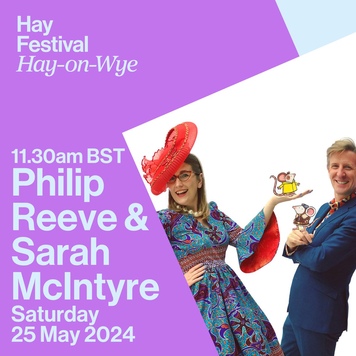 jabberworks's tweet photo. Hay hay hay! Are you going to @hayfestival this May? Join my co-author @philipreeve1 and me for Adventuremice shenanigans! Bring your sketchbook, we’ll be drawing! ✍️

Tickets: https://t.co/EsrtpfhFdW 🐭🚀⭐️ @DFB_storyhouse https://t.co/UsKKc2JpHx