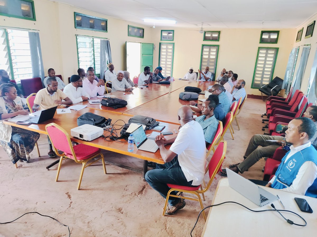 <a href="/wasda_kenya/">Wasda kenya</a>  actively engaged in a County steering group meeting at the NDMA hall today. Discussions centered around  <a href="/WFP_Kenya/">WFP in Kenya</a>'s food systems and resilience hubs, aiming to bolster community resilience.<a href="/WFP_Kenya/">WFP in Kenya</a> <a href="/WFP/">World Food Programme</a> <a href="/WajirKE/">𝐖𝐚𝐣𝐢𝐫 𝐂𝐨𝐮𝐧𝐭𝐲 𝐆𝐨𝐯'𝐭</a> #CommunityResilience #FoodSecurity