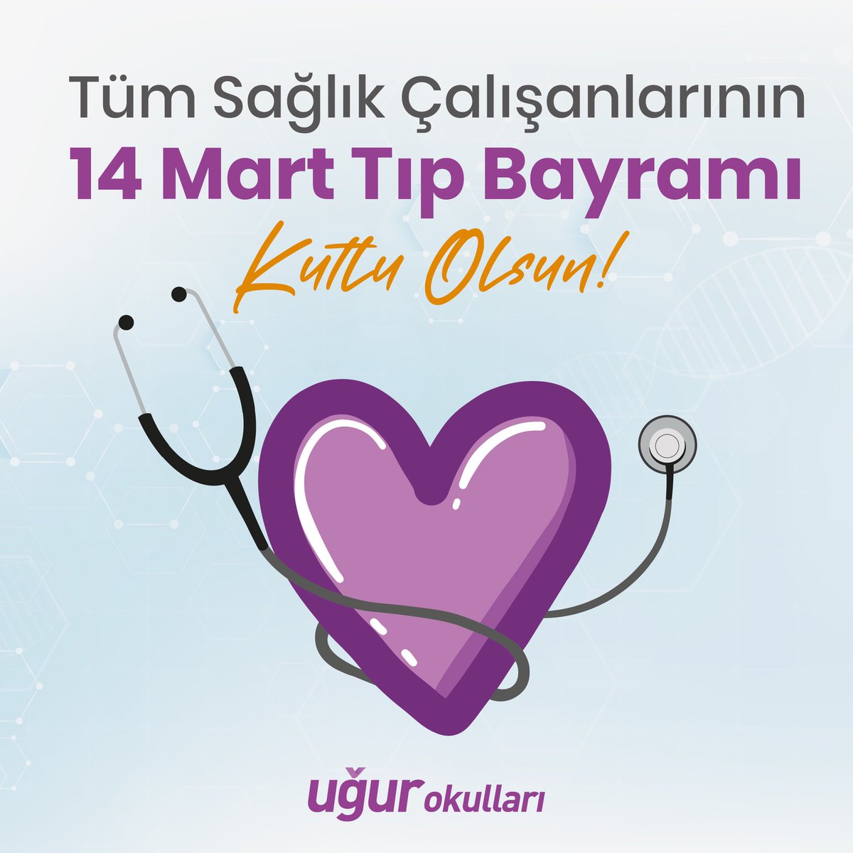 Büyük bir özveri ve fedakarlık ile görevlerini yerine getiren sağlık çalışanlarının 14 Mart Tıp Bayramı kutlu olsun.💜

#14MartTıpBayramı