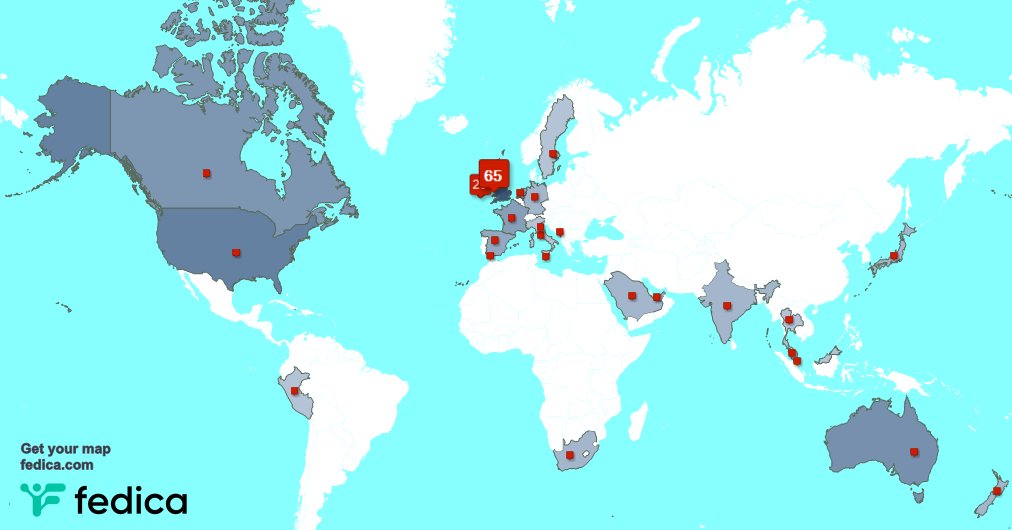 Special thank you to my 3 new followers from Ireland, and more last week. fedica.com/!CheltRacing