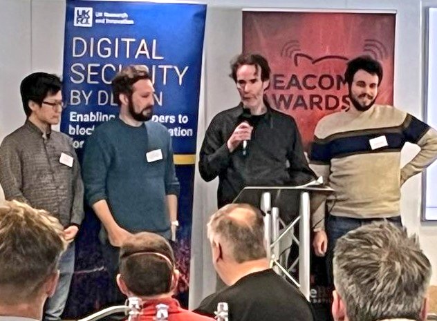 👊 What a way to end our #DSbD Ecosystem 'All Hands' Conference. Huge appreciation & thanks to Greg Wallace @freebsdfndation for sponsoring our #DSbD #BeaconAwards. #DSbDEcosystem. Congratulations to all our finalists. #CelebrateSucess #FreeBSD