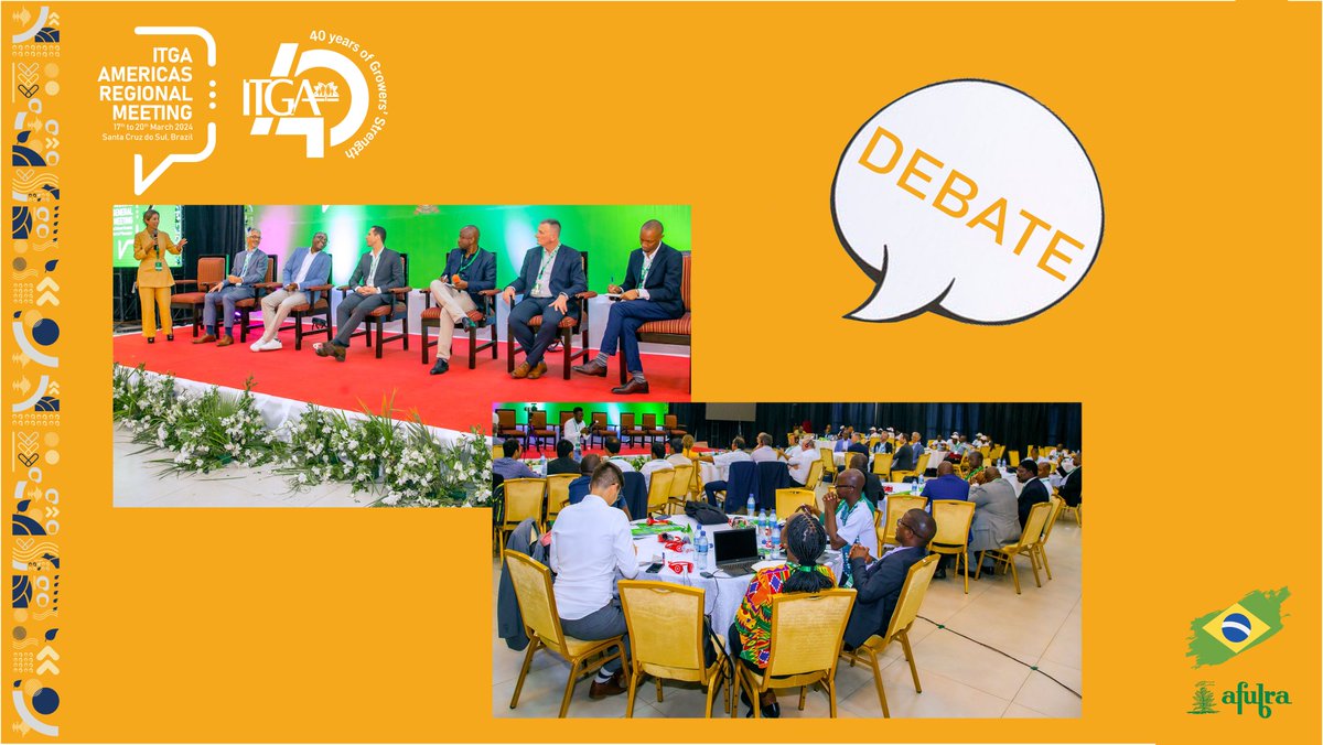 TobaccoGrowers's tweet photo. 🌎#ITGA 2024 Americas Regional Meeting is coming soon

🗣️The event will feature a debate session on the outcome of WHO FCTC COP10

👉Follow us for the latest updates from the region

#ITGA40Years #TobaccoGrowers https://t.co/sqgLHmdeWb