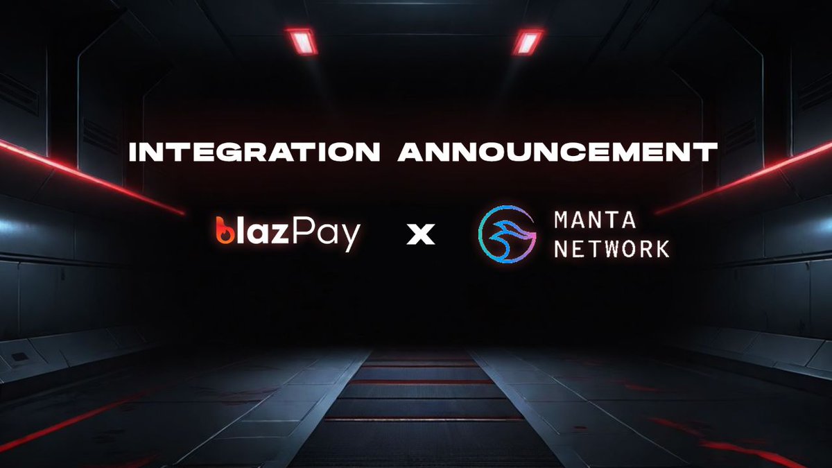 blazpaylabs's tweet photo. Blazpay 🤝 Manta Network

👉🏻 @MantaNetwork is the largest modular L2 ecosystem for EVM-native ZK applications and dApps that want to deliver the lowest cost and best experience for users.
👉🏻 @BlazpayOfficial dedicated to innovating crypto financial solutions, to bring you an unparalleled crypto experience.

📣Together, we're changing the game! Manta Pacific's blazing-fast infrastructure, coupled with Blazpay's user-friendly financial solutions, offers a seamless and cost-effective crypto ecosystem. Don't go anywhere we are just getting started.
