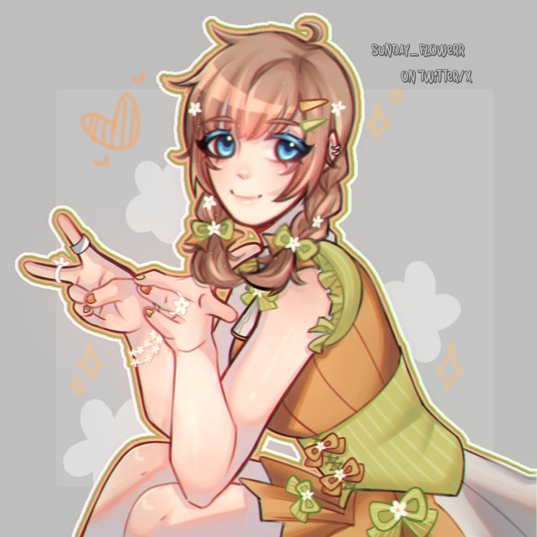 Bobo!! :D
I love her so much 💚🧡
#RTC #Roblox #Robloxart #robloxartist #ArtistOnTwitter #artistontwittter #artmoots #lovenikki