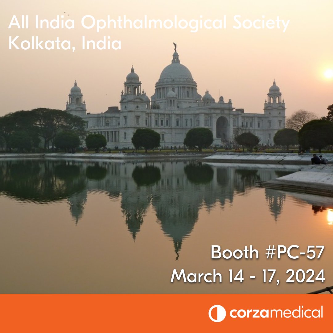 This week, our team is attending the All India Ophthalmological Society Annual Meeting in Kolkata, India. Come by our booth, #PC-57 to learn more about our brands like Katena, ASICO, Barron, SensorTek, and more.​

#CorzaEye