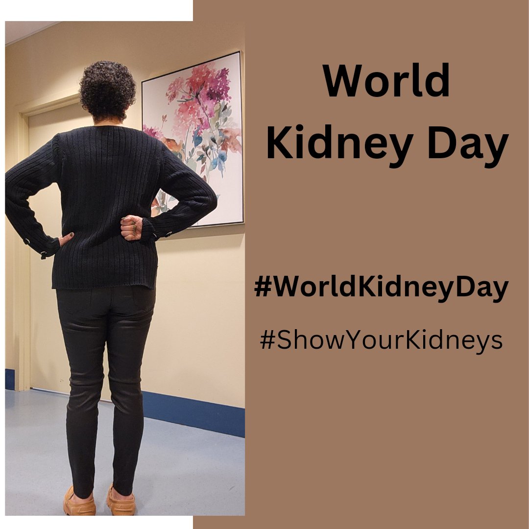 March 14 is World Kidney Day- raising awareness about chronic kidney disease & supporting equitable access to treatment & care. 
Coincidentally, 13 yrs ago, yesterday,  my mom and I returned home after a successful kidney transplant/donor nephrectomy. 🫶🏽
#ShowYourKidneys💪🏽