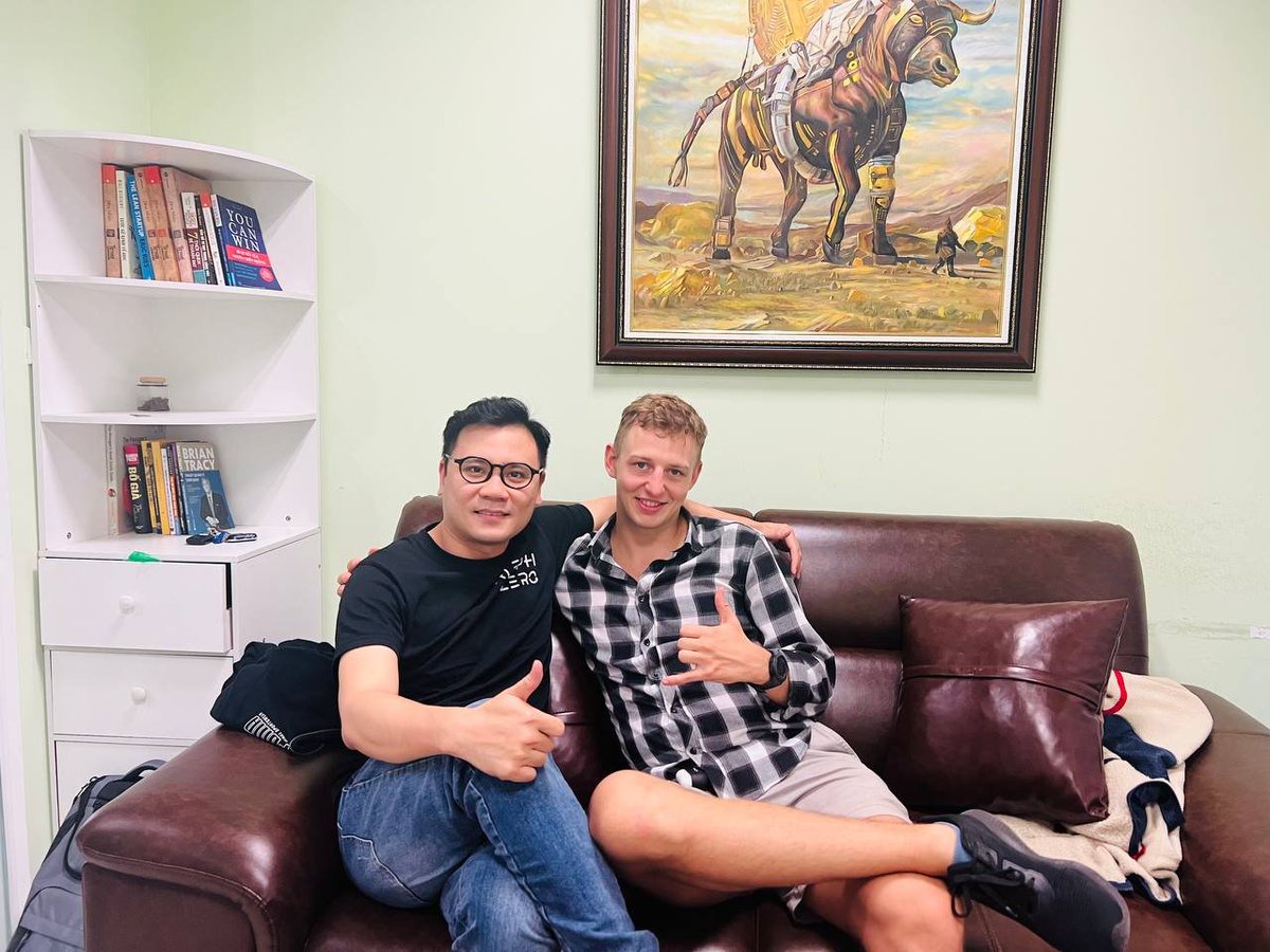 ArtZero_io's tweet image. The ArtZero team had a fantastic meeting with @Piotr_Saczuk, Head of Investments at @Aleph__Zero. We&apos;re geared up for the Aleph Zero Ecosystem Meetup and @eth_vietnam event! 🚀 

ALEPH ZERO ECOSYSTEM MEETUP
 ⏲️ Time: Friday, Mar 15 - 7:00 PM - 10:00 PM GMT+7
 🗺️ Address: 94 P. Lò…