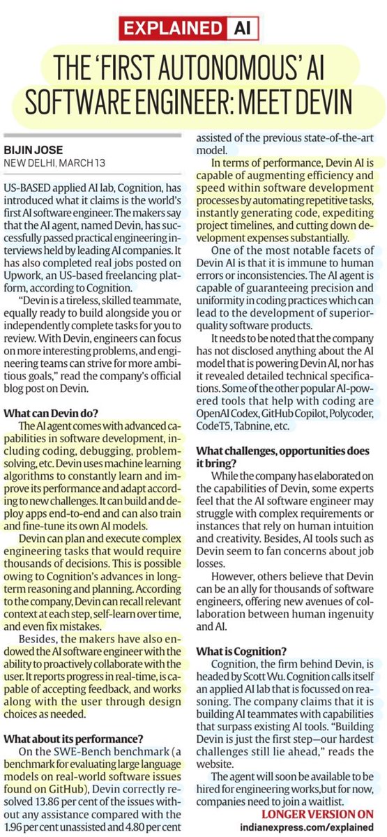 RakumojiHQ's tweet image. If anyone is confused about the #Devin or #Devinai this is a software engineer AI