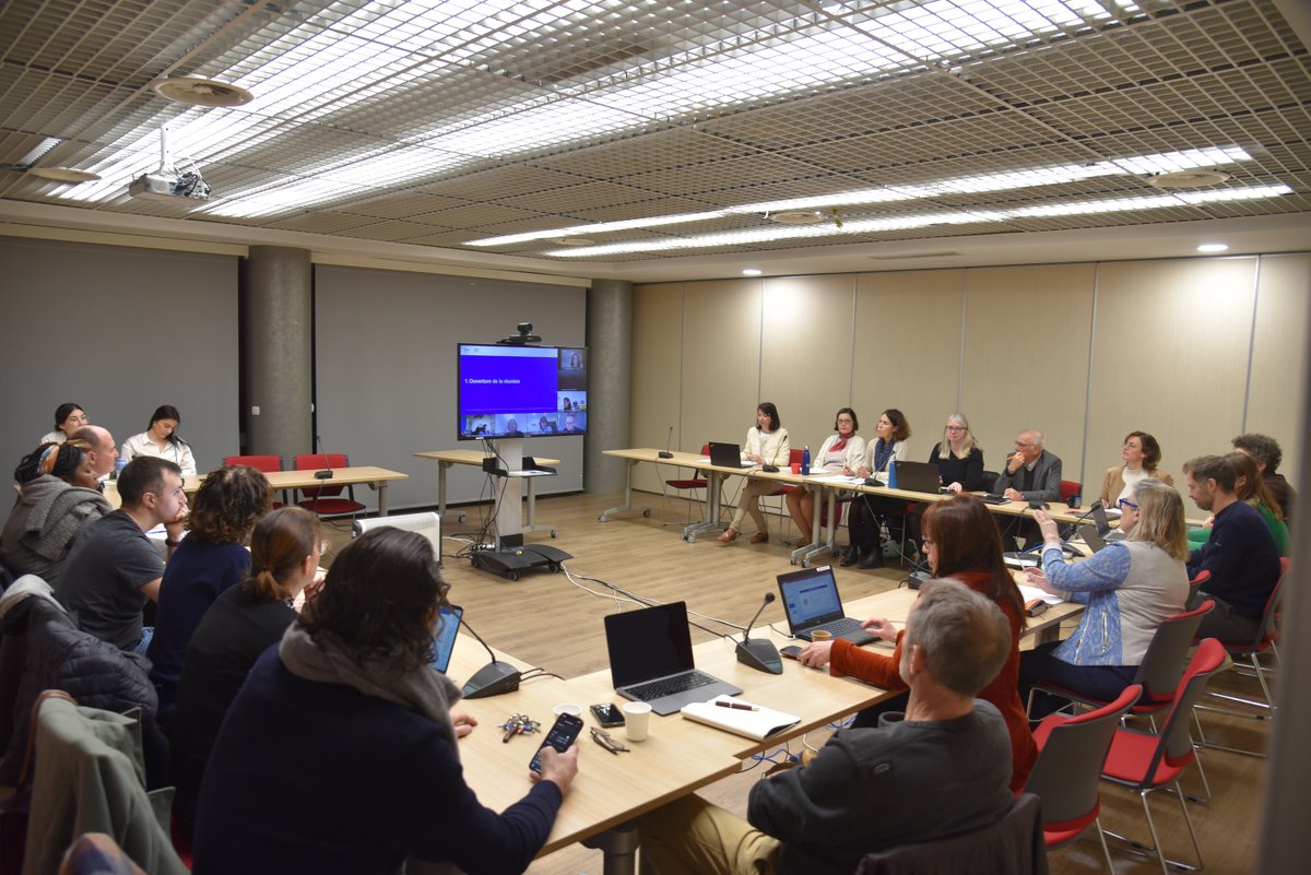 ARS_NAquit's tweet photo. #PlanAntichute | 👥3e comité stratégique du plan régional #antichute à l’@ARS_Naquit en présence de Chrystelle CESARI @Travail_Gouv, coordinatrice nationale du plan, et de nombreux partenaires : l’occasion de faire un point d’avancement sur les #projets qui animent le territoire. https://t.co/5izWQLfV7N