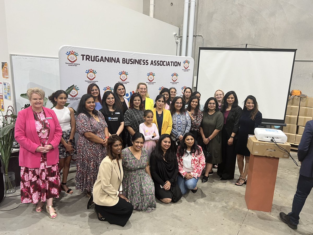 Perfect way to finish off the evening here in Truganina celebrating women in business 👏 #truganinabusinessassociation