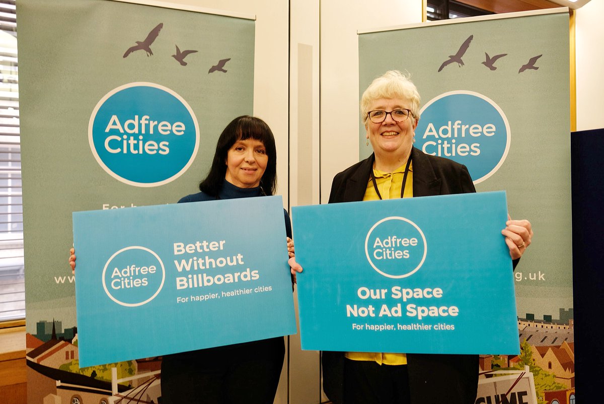 adfreecities's tweet image. The word is spreading! Ads add nothing to our public spaces. Take action now: actionnetwork.org/letters/better…

#OurSpaceNotAdSpace