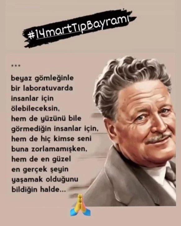 Bütün doktorlarımızın tıp bayramını kutluyorum ☘️
#TıpBayramı