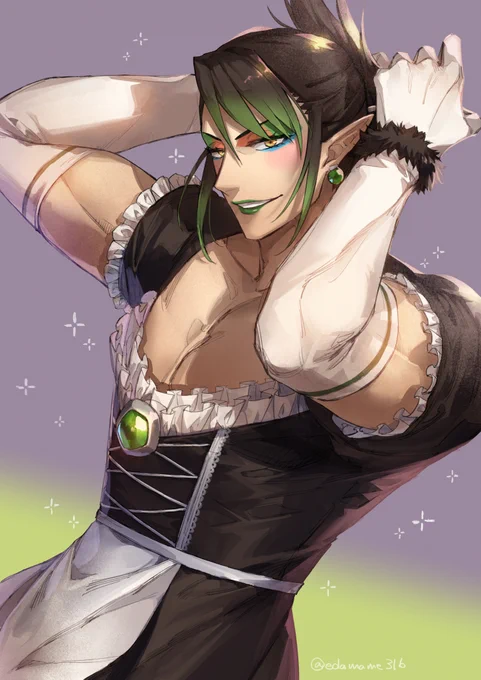 現在5月～ご依頼募集中です!立ち絵、一枚絵、キャラデザ等お受けしています。▼WEBサイト▼ココナラ(個人様)男前、筋肉、動きや迫力のある絵が得意です企業様・個人様問わず受付中です。お気軽にご相談ください!#有償依頼 #個人依頼 