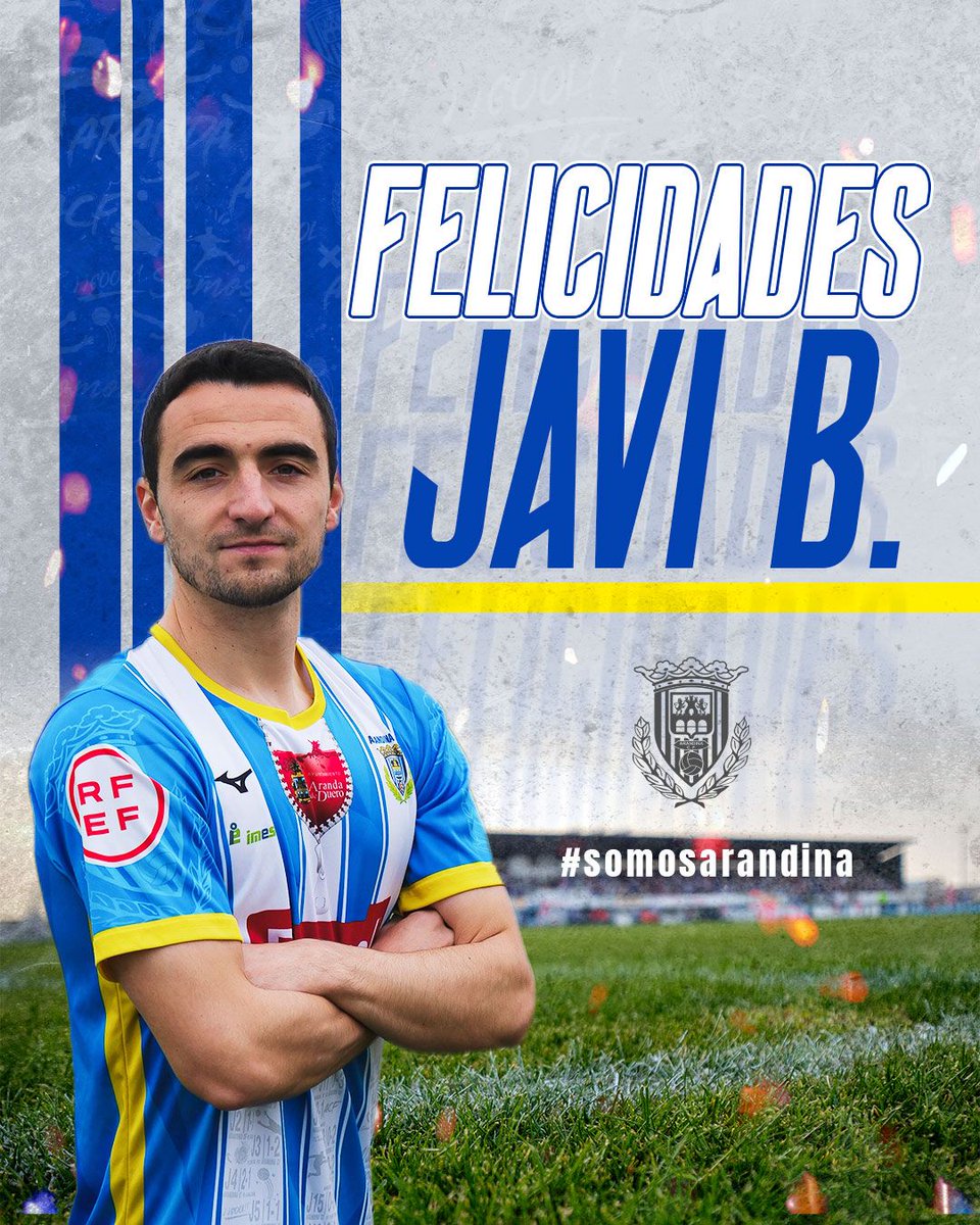 CUMPLEAÑOS 🎂

Con un día de retraso, por lo que pedimos perdón🙏🏼, felicitamos hoy a nuestro jugador <a href="/javibueno13/">Javi Bueno</a>. Incombustible pulmón sobre el verde y uno de los principales cerebros del equipo en esta segunda vuelta, esperamos que el madrileño disfrutara ayer de un gran día 😄