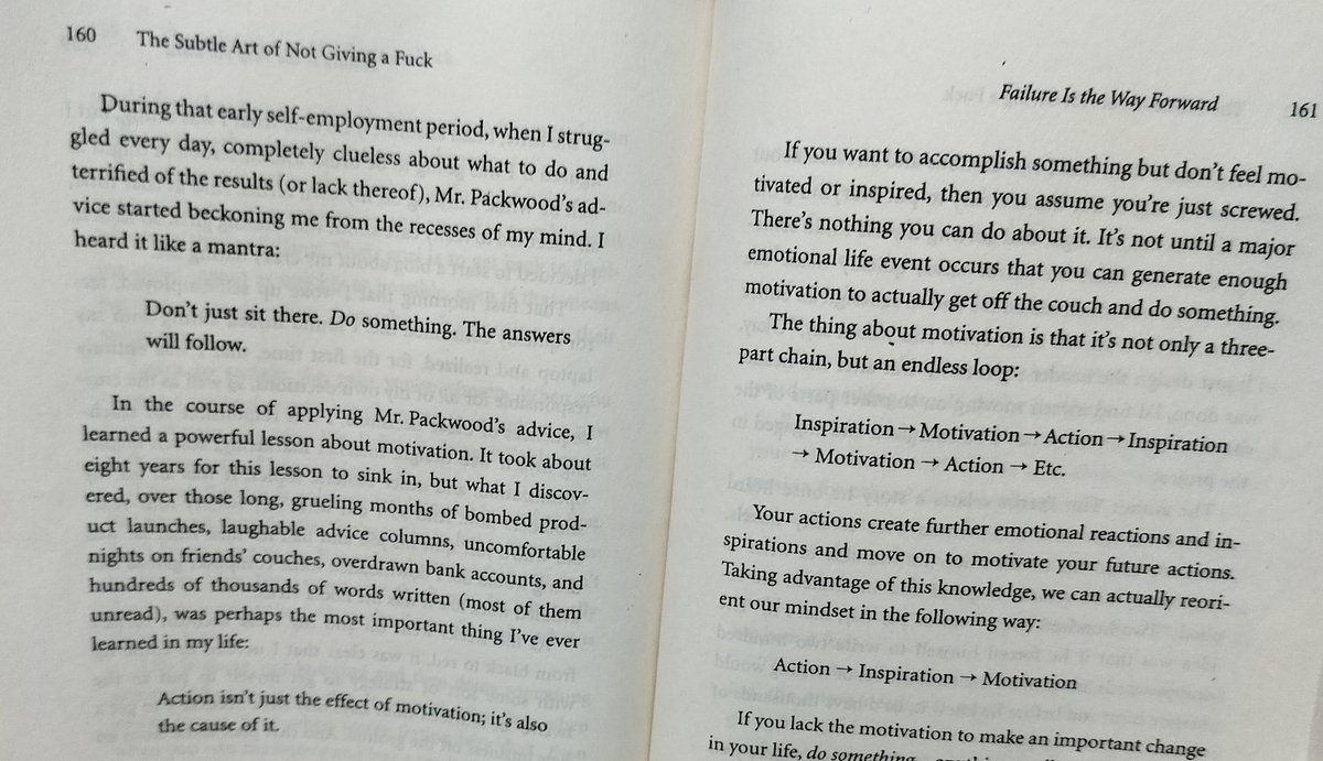 amlanxbghn's tweet photo. 13.03.2024 - DAY (72/75) :

1. Going to the gym ✅
2. 2 Leetcode problems ✅
3. (153-163) pages of "The Subtle Art of Not Giving a Fuck" ✅
4. 3 Litres of water ✅
5. No Junk ✅

#75HardChallenge https://t.co/kxqa6NAz2C