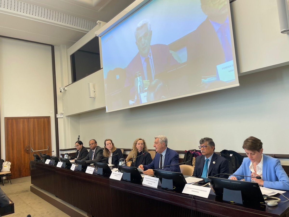 JRP for Rohingya and host community with appeal for USD 852 million launched.