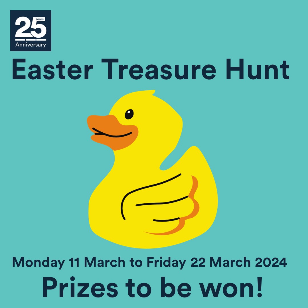 Join our exciting journey through 25 years of NUBS with our Easter treasure hunt! Solve riddles, uncover clues, and capture key milestones around the Jubilee campus. Are you ready to accept the challenge? Ends Friday 22 March, 5 pm: ow.ly/qrA750QT1ax