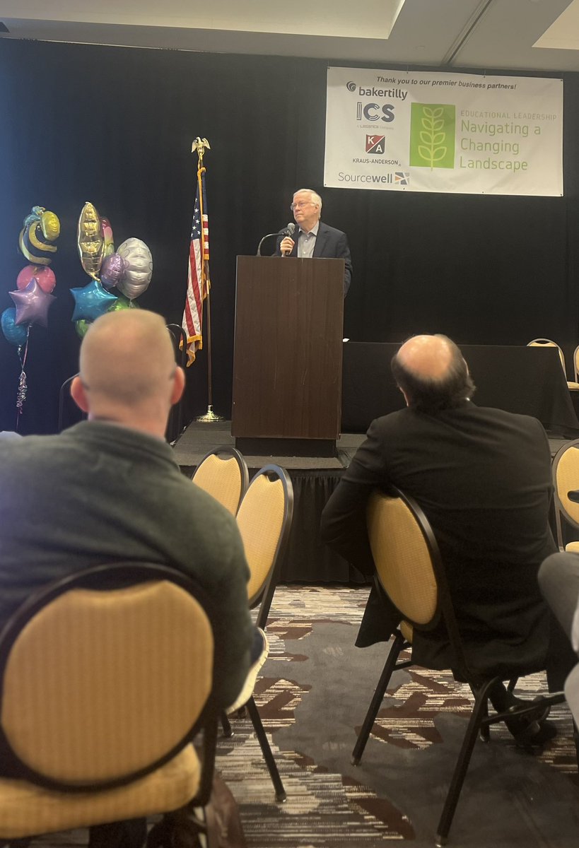 'Assume positive intentions until proven otherwise.' - Dr. William Doherty 🌟 A crucial principle for effective leadership. #MASAMASE24 #mnlead #suptchat 💼👏