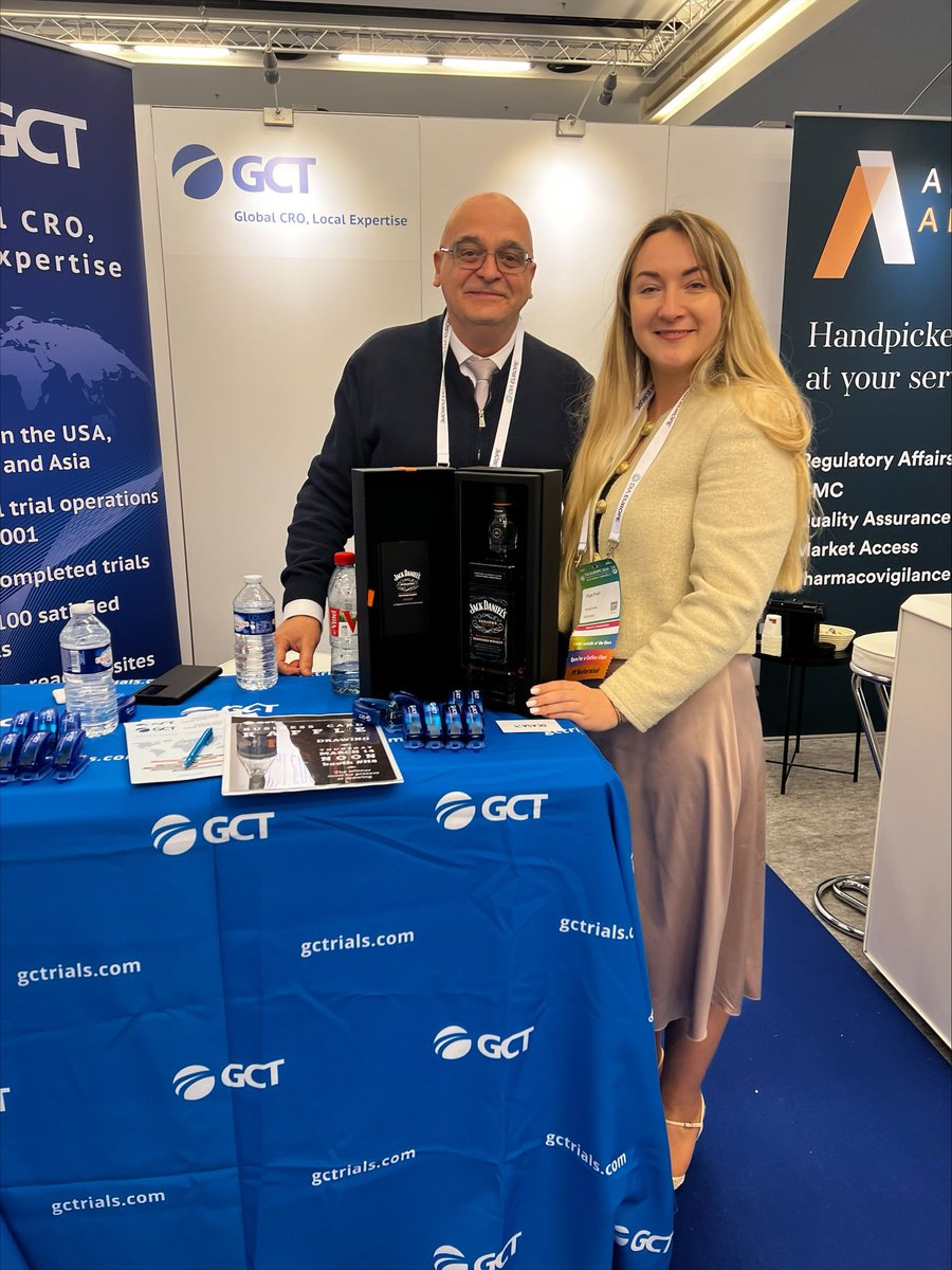 Raffle Winner at DIA Europe 2024! Congrats Olga Frait! All participants, thank you very much for joining! #DIA2024 #GCT_MEETING #event #conference #clinicalevent #gctglobalteam #gct
