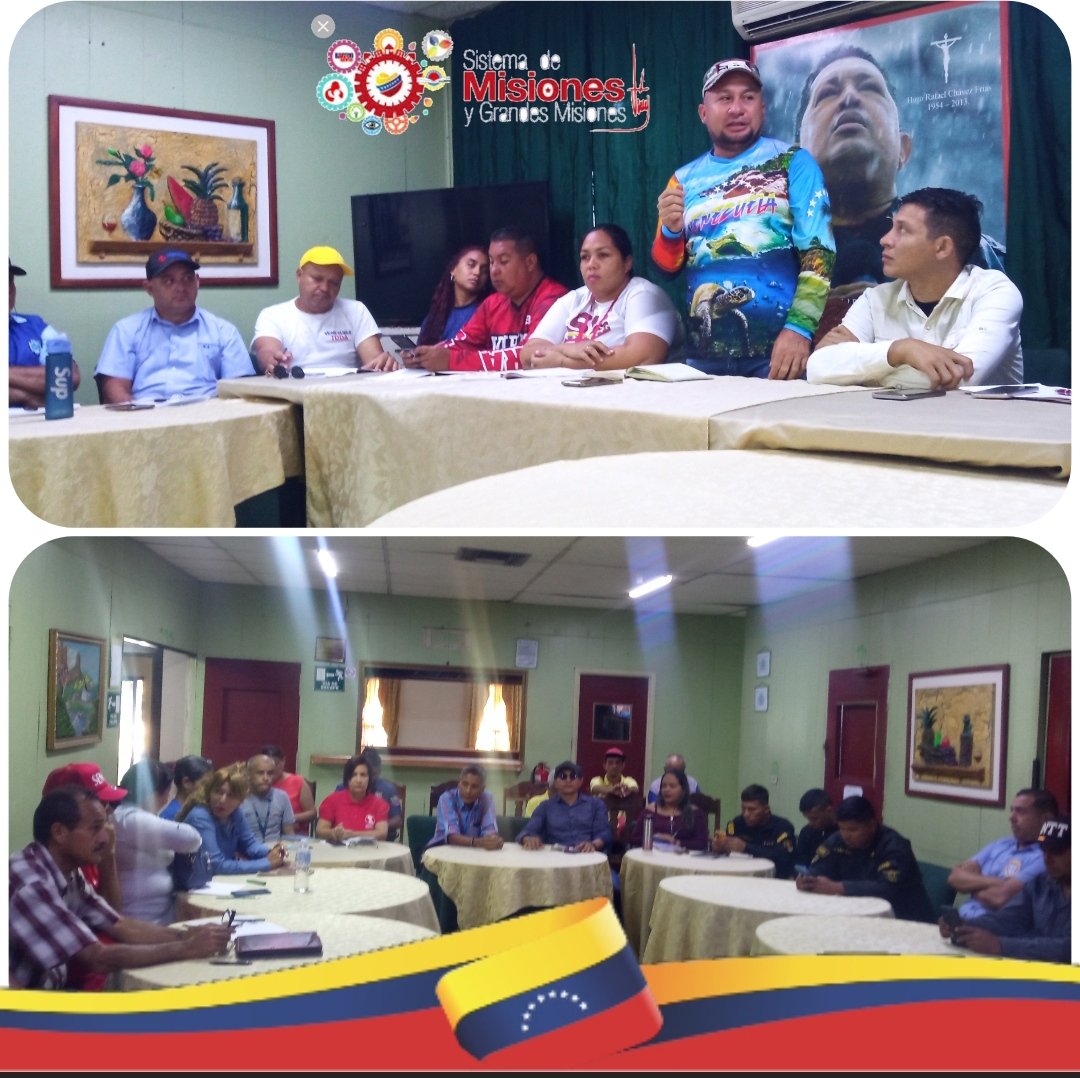 #14Marzo Instituciones del Sistema de Misiones y Grandes Misiones, Municipio Torres presentes en la Reunión ordinaria del Sistema Bolivariana de Gobierno #Torres #AvanzandoPorVenezuela
¡Trabajo, unión y producción!
<a href="/NicolasMaduro/">Nicolás Maduro</a> 
<a href="/PartidoPSUV/">PSUV</a> 
<a href="/AdolfoP_Oficial/">Adolfo Pereira Gobernador</a> 
<a href="/direccion_lara/">Dirección De Misiones Y Grandes Misiones Lara</a>