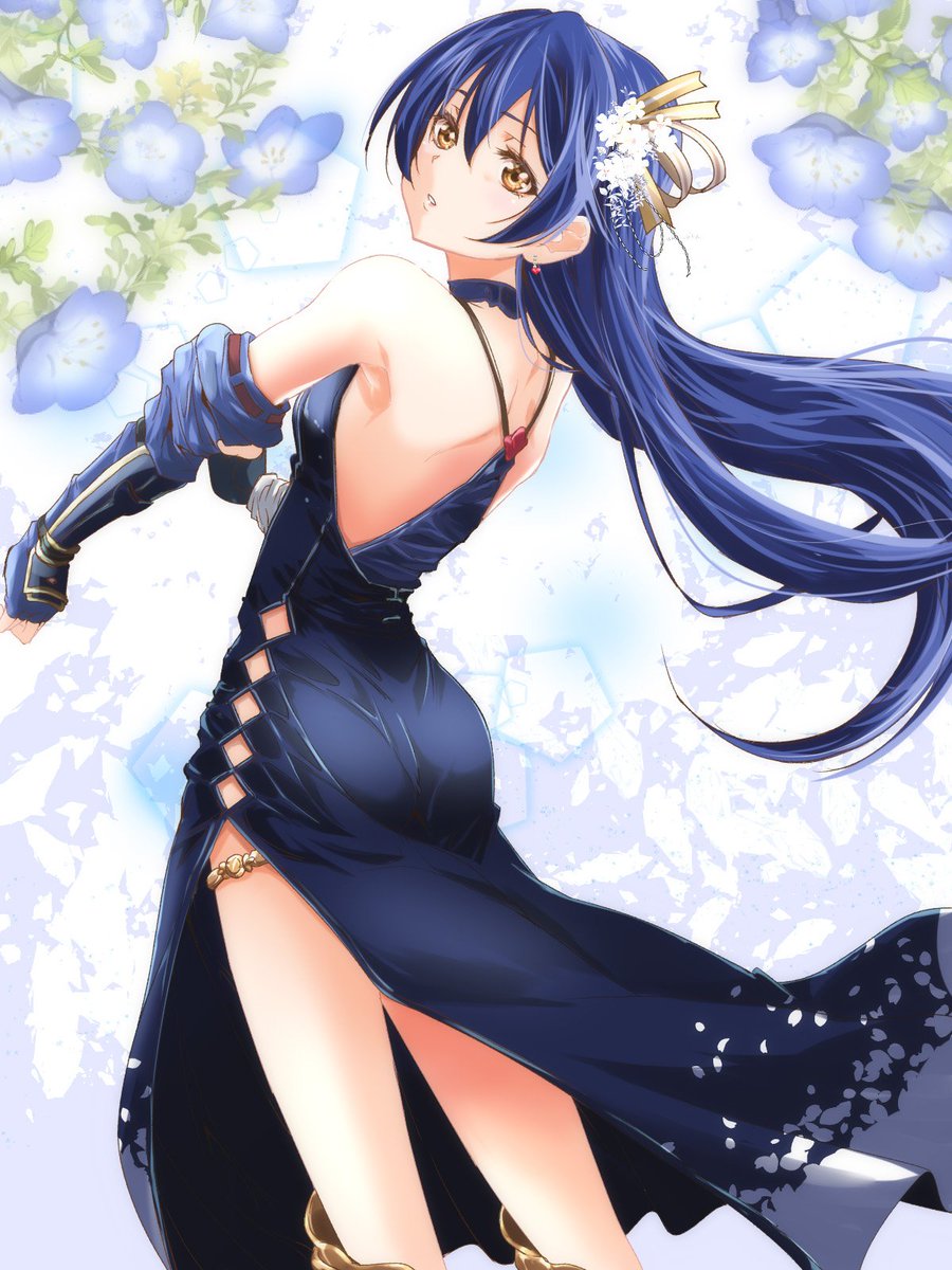 園田海未 「海未ちゃんおめでとう#園田海未生誕祭2024#園田海未誕生祭2024 」|ウルツ∴🩵🧡💜のイラスト