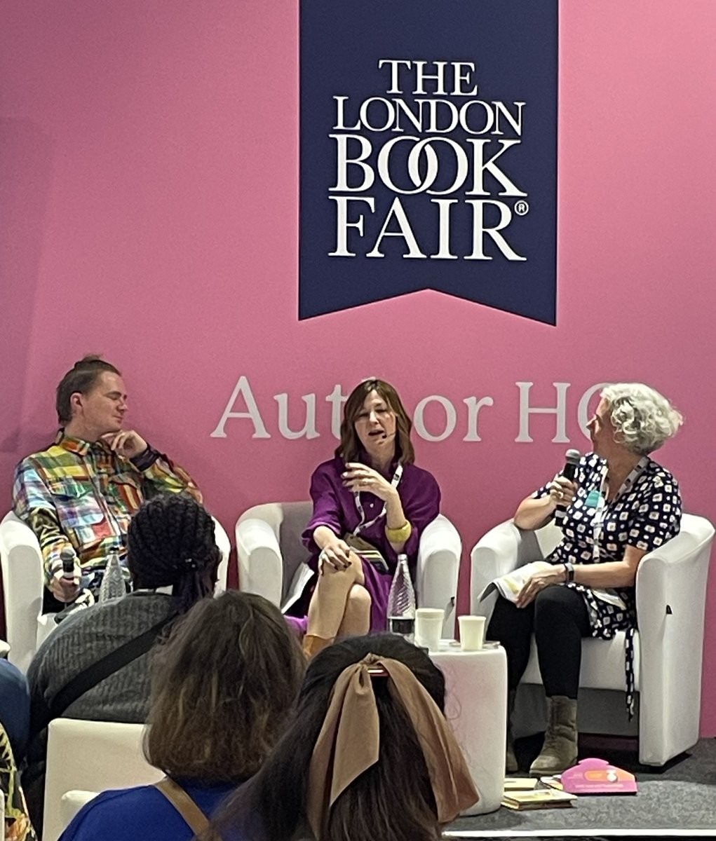 Reading with her children says @CamillaReidHere at @LondonBookFair she realised the true power a book has to drive a child’s development, speech, concentration levels. The child has to have an active role to play in her books: lifting flaps, pushing counters, looking in mirrors