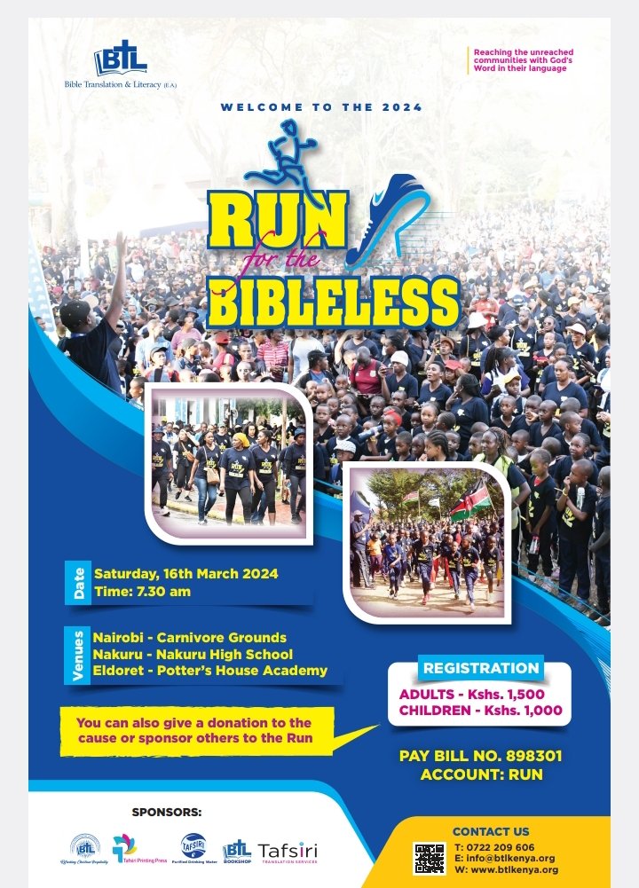 Gearing up for 2024 Run for the Bibleless