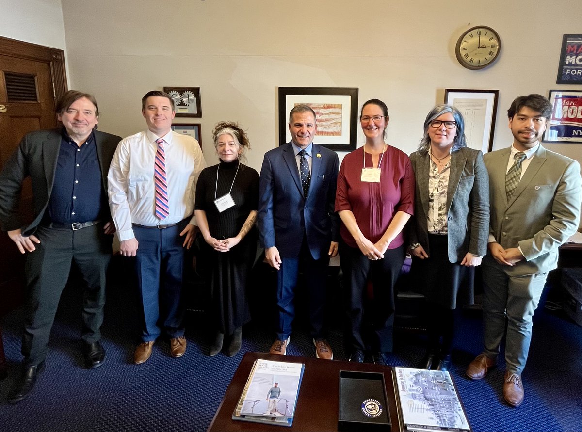American society cannot thrive without a strong foundation in the #humanities. We were proud to host @CornellPress on Capitol Hill with @HumanitiesAll to advocate for @NEHgov in the FY25 budget. Thank you @RepMolinaroNY19 for the warm welcome!