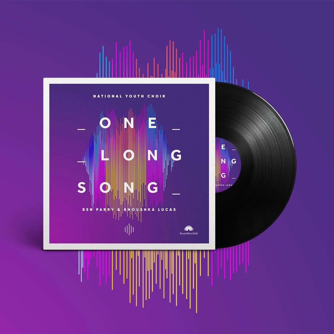 OUT TOMORROW 10.30am 📢 One Long Song 💥 recorded live @royalalberthall at our 40th anniversary concert last year 💥 written by @benparrymusic + Anoushka Lucas 💥 featuring over 1,000 voices including our singers, alumni, staff, SING! participants & audience