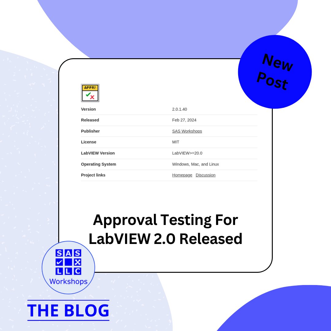 sasworkshops's tweet photo. New post!
https://t.co/FmDAWRywc5
#SASWorkshops #coding #LabVIEW #mentorship #codingcommunity #LabVIEWworkshops #bettercoding  #betterproducts #furtheringeducation #LabVIEWclasses  #humansincode #humanswhocode #humansincoding #bettertech #betterprocesses   #tech #newtech https://t.co/KCnmAgEi8k