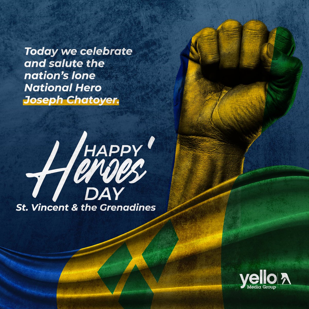Commemorating Heroes Day in St. Vincent &amp; the Grenadines, we salute Chief Joseph Chatoyer's valor. A day of remembrance and pride for the sacrifices that shaped our nation.
#HeroesDaySVG