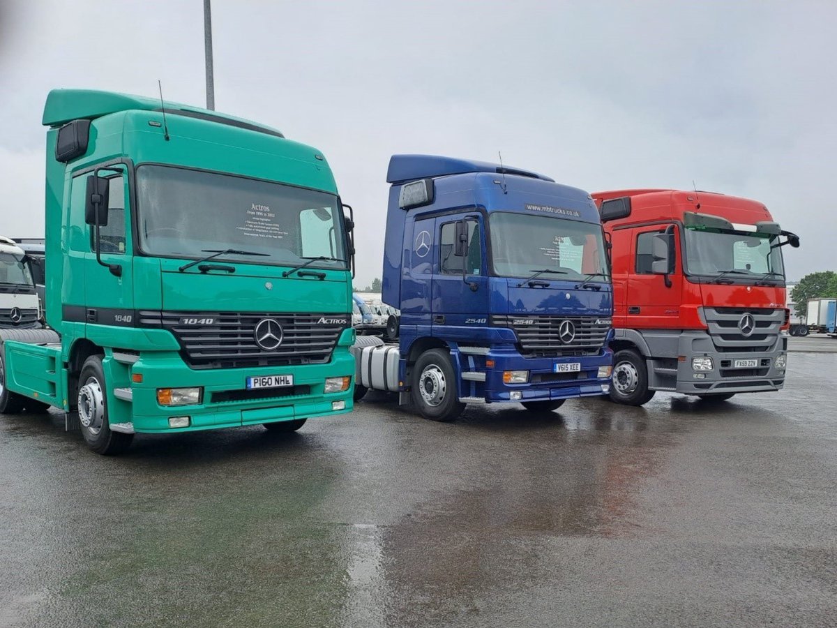 MidsTruckVan's tweet image. Let's take a trip down memory lane! Here are some classic Mercedes-Benz truck models, built from 1996 to 2011. We've come a long way since then, but our commitment to delivering quality vehicles and exceptional service remains unchanged. 

#ClassicVehicles #ThrowbackThursday #TBT