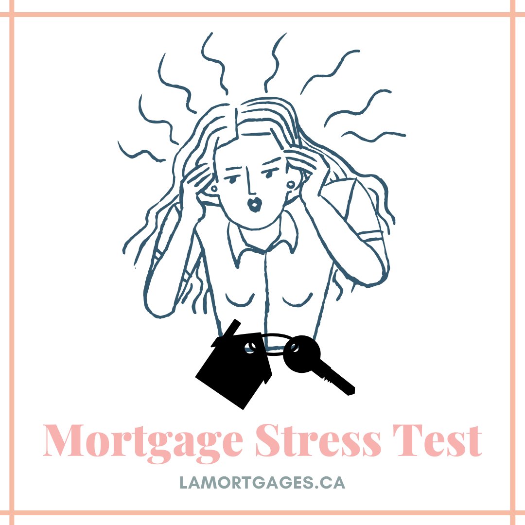 🏠 Getting a mortgage? Brace for the 'stress test'! Lenders ensure you handle payments at higher interest rates than your contract. Our stress test is based on 5.25% or Contract Rate + 2% (whichever is greater). Be prepared! 💼💰 #MortgageTips #LAMortgages 🏡