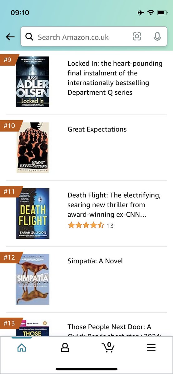 11 @OrendaBooks 🤩.. creeping up!! Please help me get into the top ten🙈