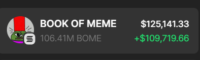 crazy how it hasn’t even started yet
$BOME

<a href="/Darkfarms1/">Darkfarms㊙️</a> 👑