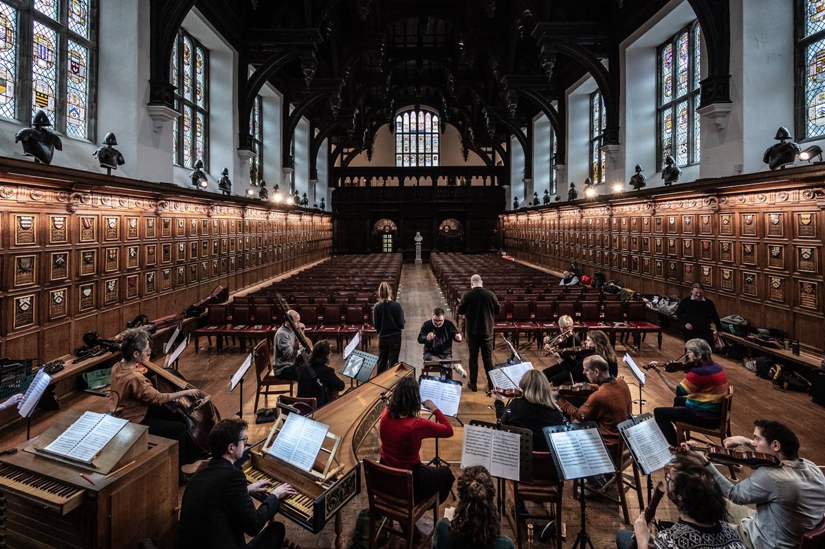 Under the baton of @ChristianCurnyn, a superb cast of @AJRStaples, @MaryCBevan, @budd_jeremy and @MichaelMofidian delivered a memorable performance in this magnificent setting, a privilege we will not forget! 📷 by Sim Canetty-Clarke #MauriceGreene #Jephtha #MiddleTempleHall