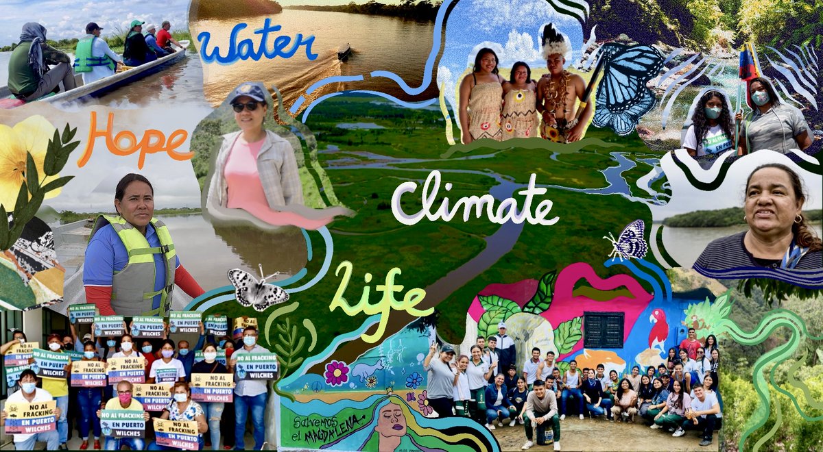 KathyMPrice's tweet photo. #InternationalDayofActionforRivers 
In 🇨🇴, the river defenders of FEDEPESAN, @CREDHOS,  @RiosVivosColom, ADISPA, @NoFrackingEnCol face death threats and attack. From Canada, we call on @velascoluisf to #DefendTheDefenders. 
Join our call ➡️https://t.co/WpwtOi7sQs
#WaterIsLife https://t.co/pMeTgFFasf