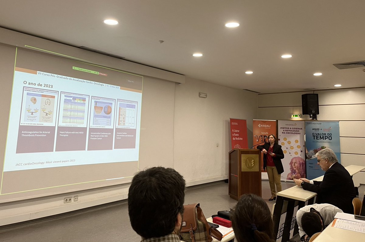Andreia Magalhaes (@andreia_spm) on Twitter photo The Update Course in Cardio-Oncology is starting now! <a href="/ManuelaFiuza5/">Manuela Fiuza</a> just gave the kickoff for a great afternoon #CardioOnco <a href="/CCULisboa/">Centro Cardiovascular da Universidade de Lisboa</a> <a href="/spcardio/">Sociedade Portuguesa de Cardiologia</a> The Update Course in Cardio-Oncology is starting now! <a href="/ManuelaFiuza5/">Manuela Fiuza</a> just gave the kickoff for a great afternoon #CardioOnco <a href="/CCULisboa/">Centro Cardiovascular da Universidade de Lisboa</a> <a href="/spcardio/">Sociedade Portuguesa de Cardiologia</a>
