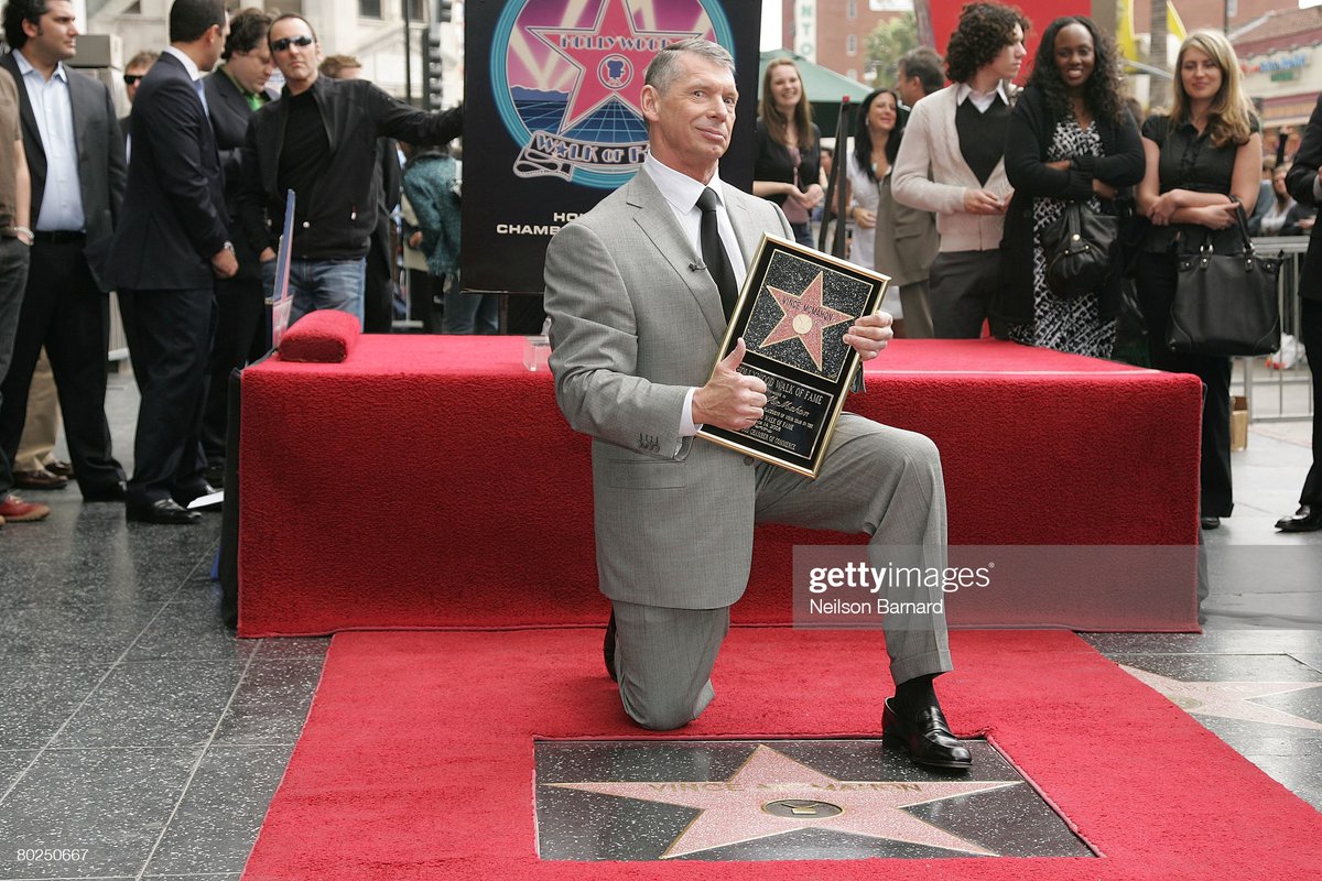 3/14/2008

Vince McMahon got a star on the Hollywood Walk Of Fame in #WWELosAngeles, California.

#VinceMcMahon #VincentKennedyMcMahon #MrMcMahon #McMahon #NoChanceInHell #TheBoss #YoureFired #AttitudeEra #HollywoodStar #WalkOfFame #WWF #WWE #WWELegend #WWELegends #WWEHistory