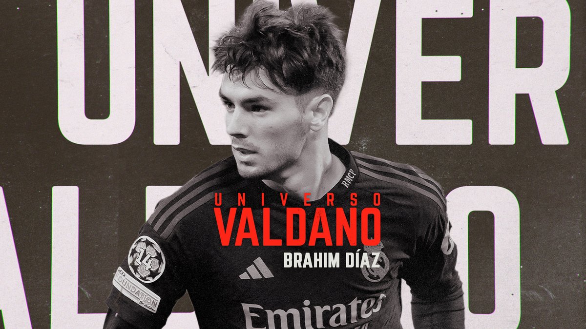 ¡𝑩𝑶𝑶𝑴! El futbolista del que todos hablan. #UniversoValdano ha entrevistado hoy a 𝐁𝐫𝐚𝐡𝐢𝐦 𝐃𝐢́𝐚𝐳. A las 21.30h en 𝐌𝐨𝐯𝐢𝐬𝐭𝐚𝐫 𝐏𝐥𝐮𝐬+ (dial 𝟕).