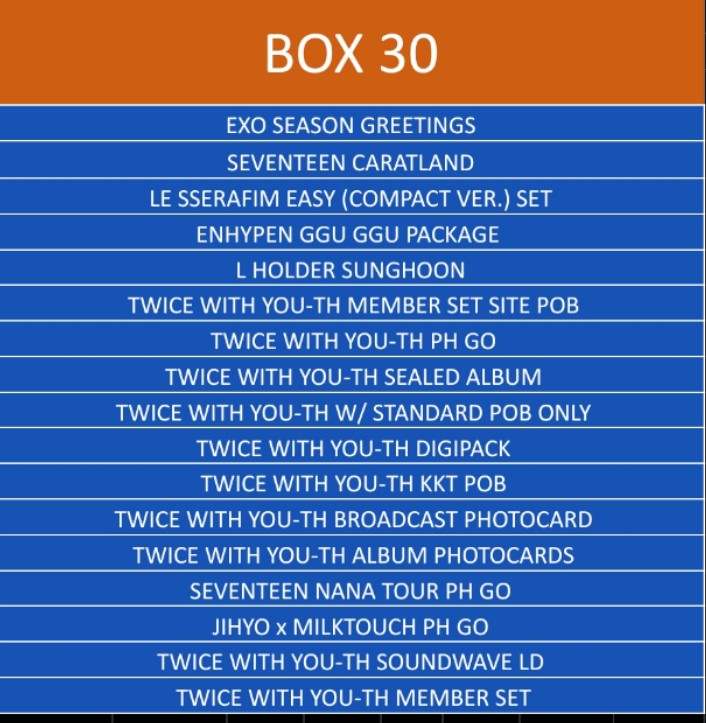 ubsphupdates's tweet photo. #ubsphUpdates
Hi po! Napick up na po box 30 kanina! Will update nalang po ulit sa progress ng box. Thank you poo! π«°
Dm for questions~ https://t.co/tUxoFpGmXx