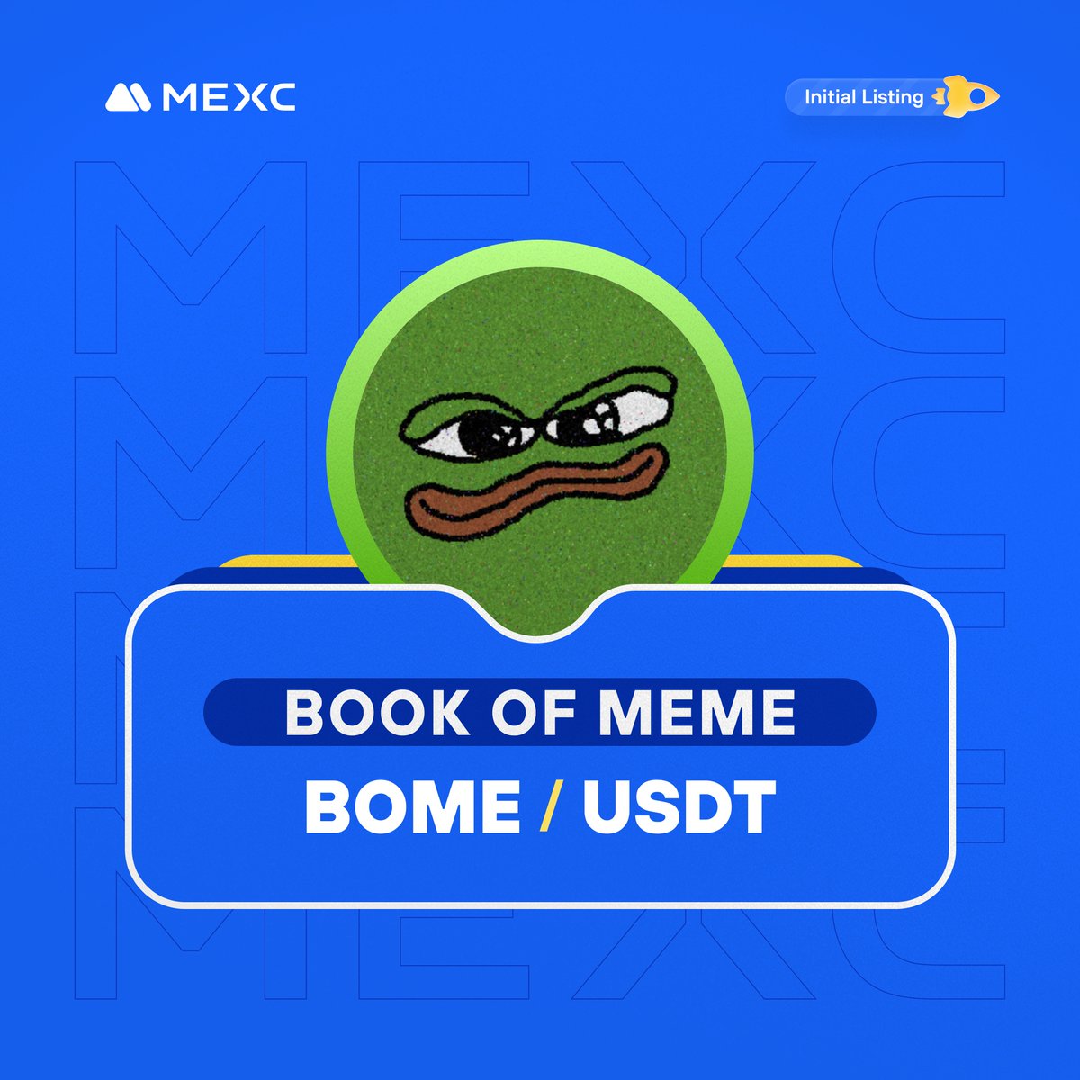 MEXC's tweet photo. 🚨#MEXC New Listing Alert!    

📈 $BOME/USDT will be listed in the Assessment Zone at 2024-03-14 16:30 (UTC).

Launched by @Darkfarms1, $BOME is a memecoin on the Solana Chain.

Details: https://t.co/QpkIMTRKVJ https://t.co/yfwVGLmKLQ