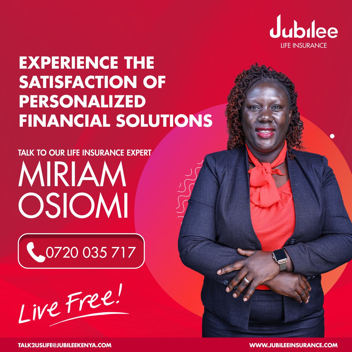 JubileeInsKE's tweet image. Finding the perfect financial advisor for your savings and investments can be challenging. But worry not – our financial advisors are here to guide you every step of the way. 
#AKI2023 #JubileeLifeInsurance #Insuranceke