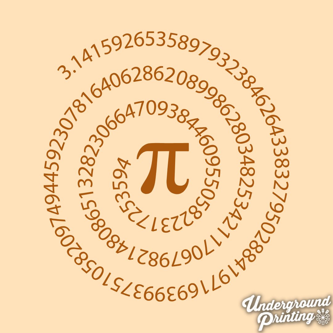 UGP's tweet photo. Happy Pi Day! 🤗
Celebrate 3.14 with some of our favorite pi(e) designs!
Our art team is ready help you create a great custom design that everyone in your group will love! #UndergroundGraphics https://t.co/oV4mZ4tfNB