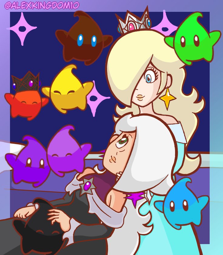 AlexKingdom10's tweet photo. 💜🩵⭐⭐Sweet family⭐⭐🩵💜
#nintendo #mario #RosalinaFanart #Rosalina #PrincessRosalina #originalcharacters 
#PrincessZoey #fanart 
💜🩵⭐⭐⭐⭐⭐⭐⭐⭐🩵💜 https://t.co/31bvW7lT0P