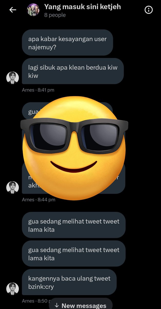 Ini isi gdm cuma bertiga isinya satu layar cuma kak arnes wkwk