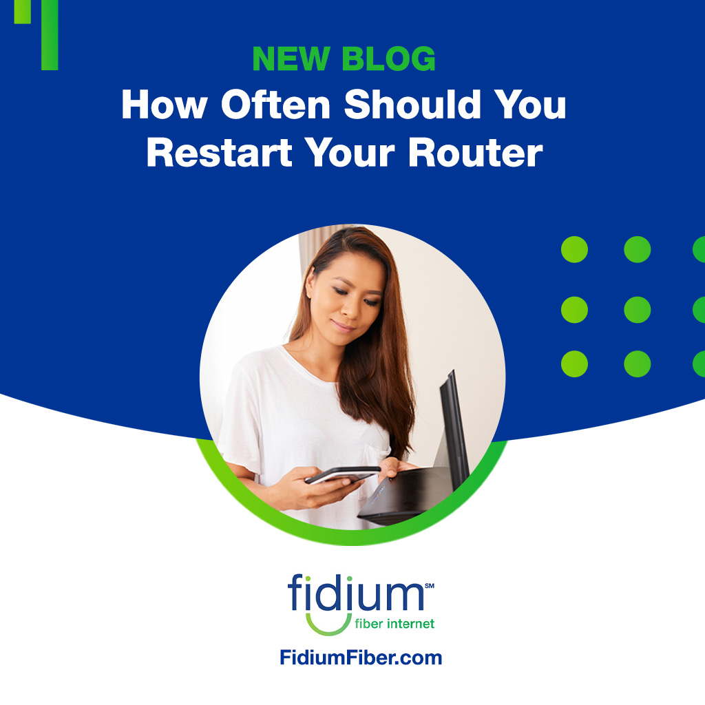 Did you know it’s best practice to restart your router every so often? But, how often should you be restarting your router? 🤔 Find out in our new blog: fidiumfiber.com/News/how-often…
