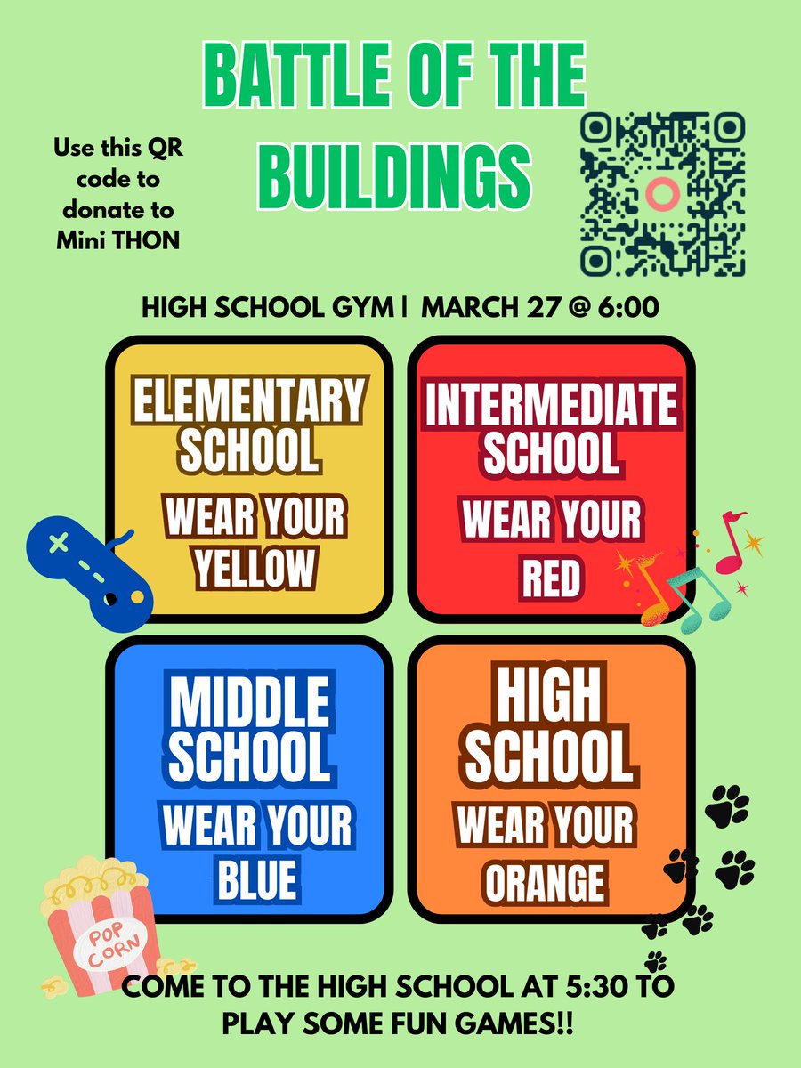 Cheer on your school's teachers at the 2024 Battle of the Buildings on Wed, 3/27 @ 6pm at SFHS! Lion Educators from across the district will compete in friendly games to see who takes home the BotB trophy. And the best part? It raises money for SF's Mini-THON. #SFLionPride
