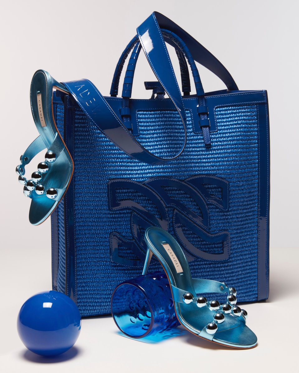 Bold in Bohemian blue. #CasadeiWorld casadei.com/en/new-arrival…