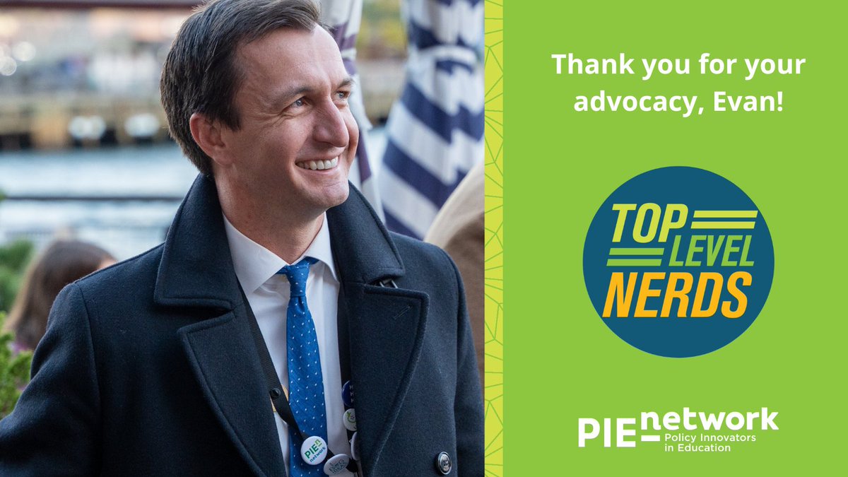 #PIEday means celebrating advocacy leaders & Top Level Nerds who make this Network strong. Members steer the Network at every level, including on the Board. Thank you @EvanRStone of @ed4excellence for your continued leadership as Board Chair. pie-network.org/what-unites-us…